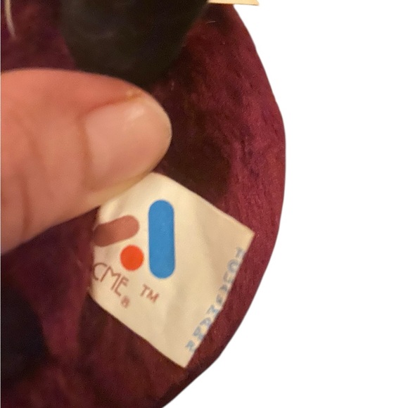 Vintage 1988 Acme California Raison Stuffie plush tags still attached - Picture 6 of 9